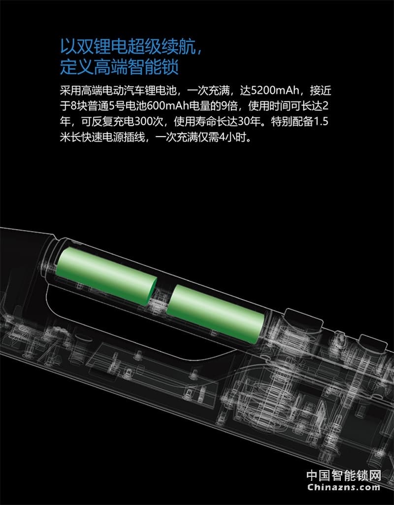 忠恒智能攝像頭鎖 APP遠程開鎖密碼鎖 超體一號