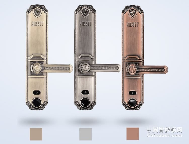 索仕頓全自動滑蓋指紋密碼鎖 別墅家用辦公大門防盜門木門手機APP開鎖