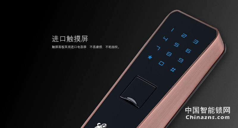 德犬簡(jiǎn)歐指紋密碼鎖DL0003 家用辦公室防盜門木門指紋鎖