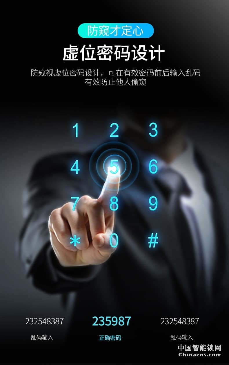 櫻花8028指紋鎖 家用防盜門電子鎖防小黑盒防貓眼遠程密碼智能鎖