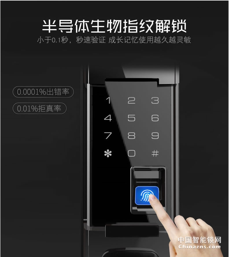 AOC全自動(dòng)開(kāi)門電子門鎖 智能鎖磁卡鎖 自動(dòng)滑蓋