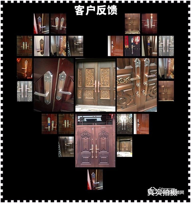 科萊寶別墅大門指紋鎖 智能鎖銅門門鎖 