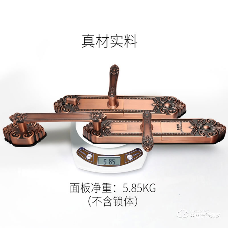 科萊寶別墅大門指紋鎖 智能鎖銅門門鎖 