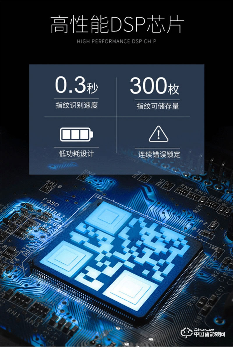 安思恒全自動指紋密碼鎖 智能門鎖 防盜家用刷卡ALA23