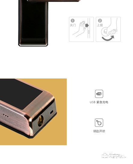 艾瑞斯智能鎖 人臉識(shí)別智能鎖 家用防盜密碼鎖