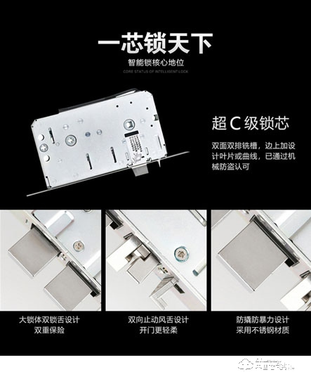 艾瑞斯智能鎖 人臉識(shí)別智能鎖 家用防盜密碼鎖