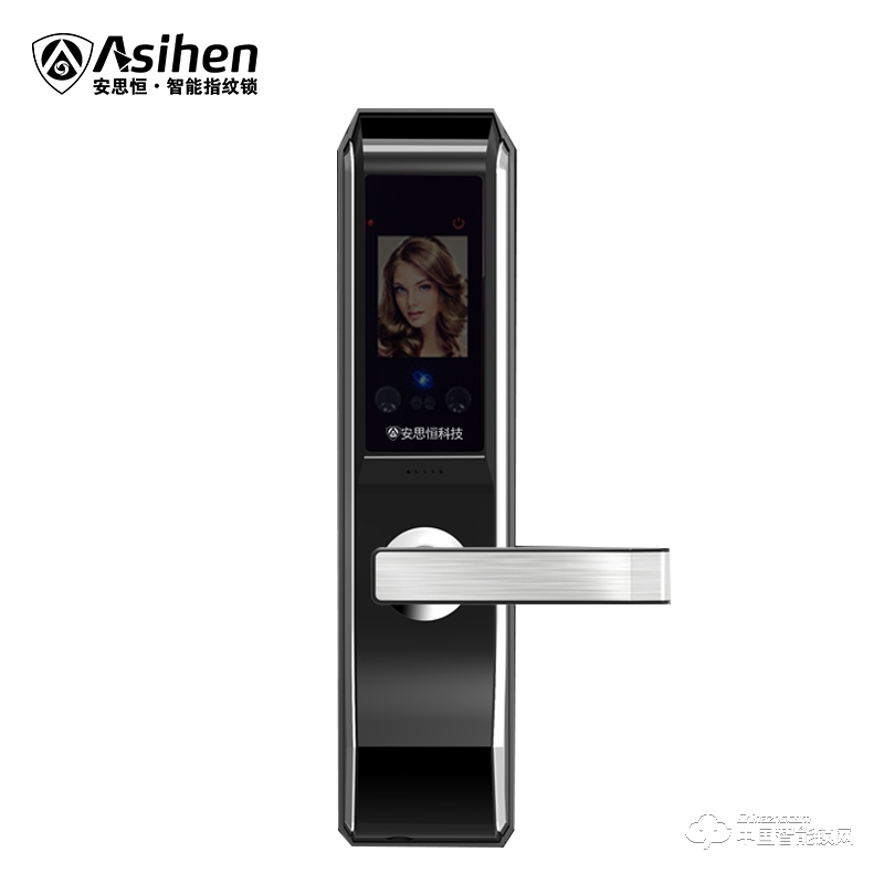 安思恒智能家居指紋鎖 人臉識別指紋鎖