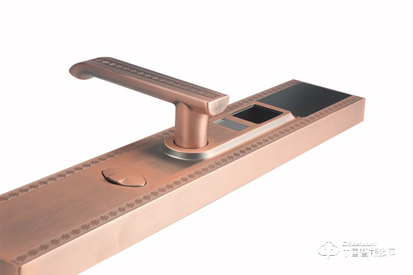 沃力貝爾智能鎖 直板指紋密碼鎖 防盜門智能鎖中式Z1