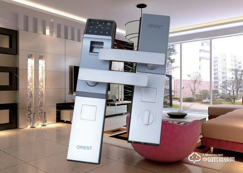 奧聯智能鎖 家用防盜門智能鎖 指紋密碼刷卡鎖