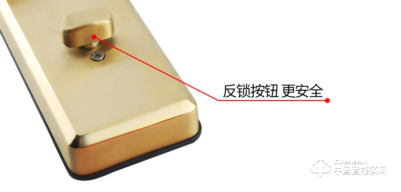 固特家用指紋鎖防盜門鎖 智能電子鎖指紋識別磁卡密碼鎖