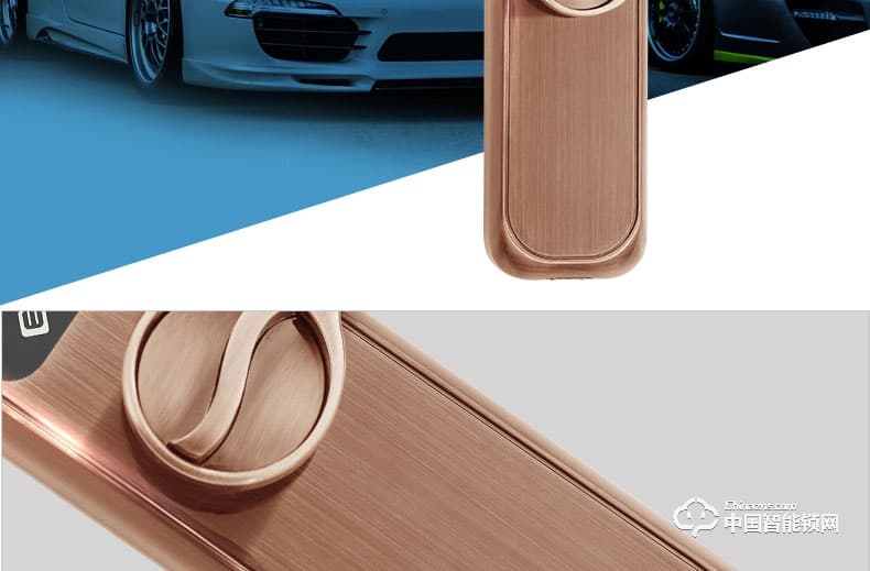 愛而福德指紋鎖 辦公室酒店指紋鎖家用防盜門木門密碼智能門鎖