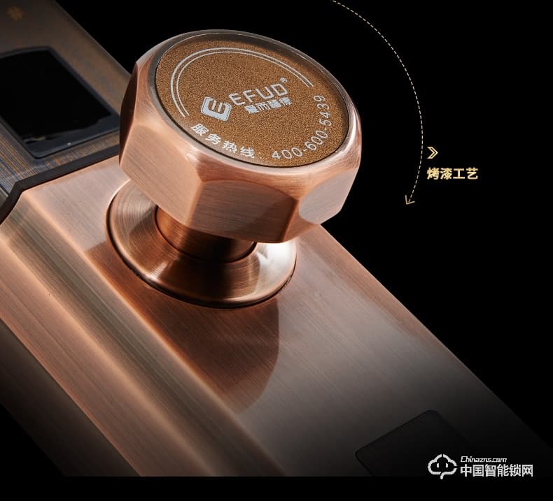 愛而福德指紋鎖 8038家用防盜門鎖智能電子鎖