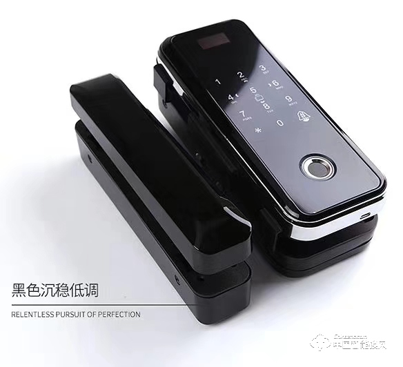 安享指紋鎖 玻璃門指紋鎖 辦公室電子密碼鎖
