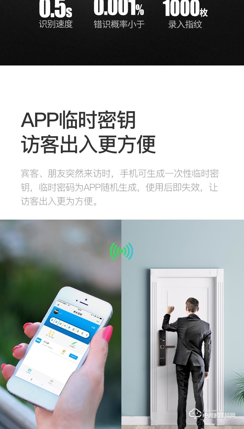 典匠智能鎖 D6018家用防盜門智能密碼鎖