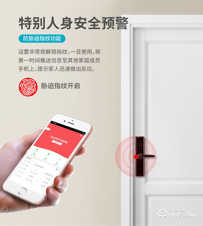 萬維特智能云鎖 家用防盜門鎖智能鎖大門密碼鎖K1