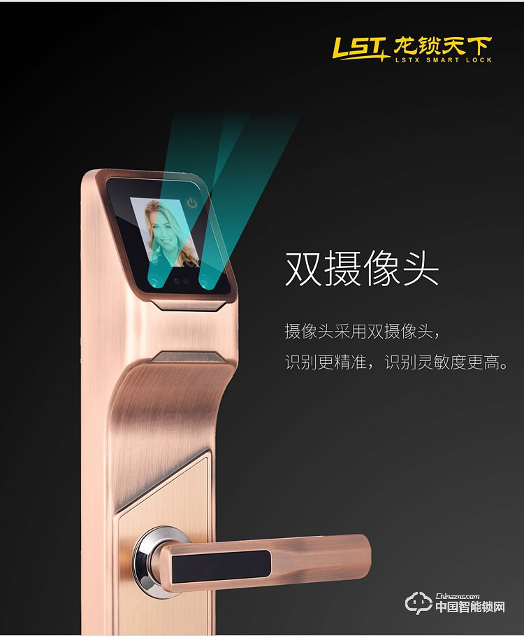 龍鎖天下智能鎖 人臉識別智能鎖 防盜門智能鎖Q7