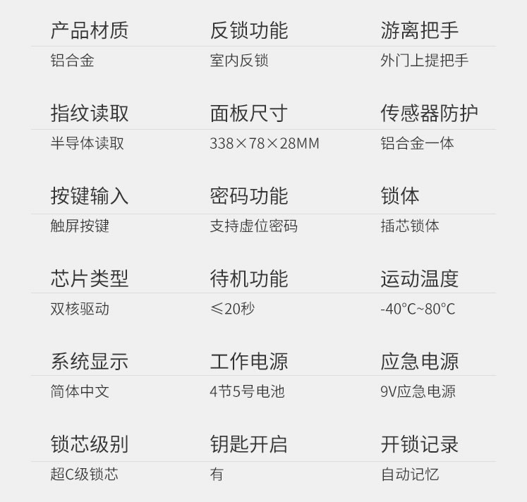 浩宇興智能鎖 滑蓋指紋鎖密碼鎖電子鎖