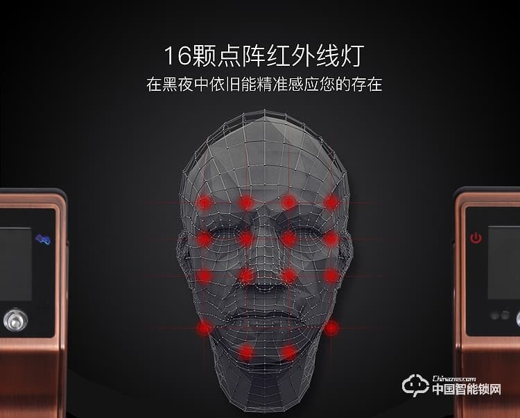 浩宇興智能鎖 人臉識別鎖掃臉門鎖密碼鎖刷卡鎖智能鎖