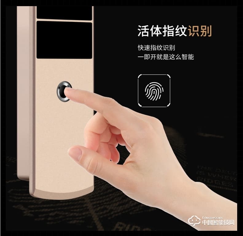 浩宇興智能鎖 全自動人臉識別鎖掌紋識別指紋鎖