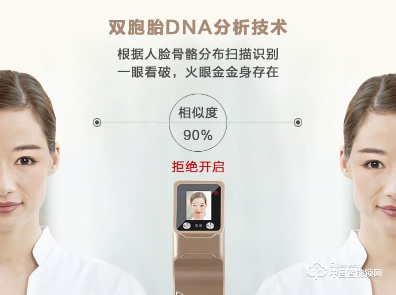 帝豐智能鎖 人臉識(shí)別智能鎖 家用電子密碼鎖