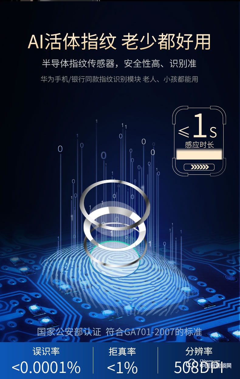 曼亞智能鎖 家用防盜門密碼鎖指紋刷卡遠程感應鎖A9