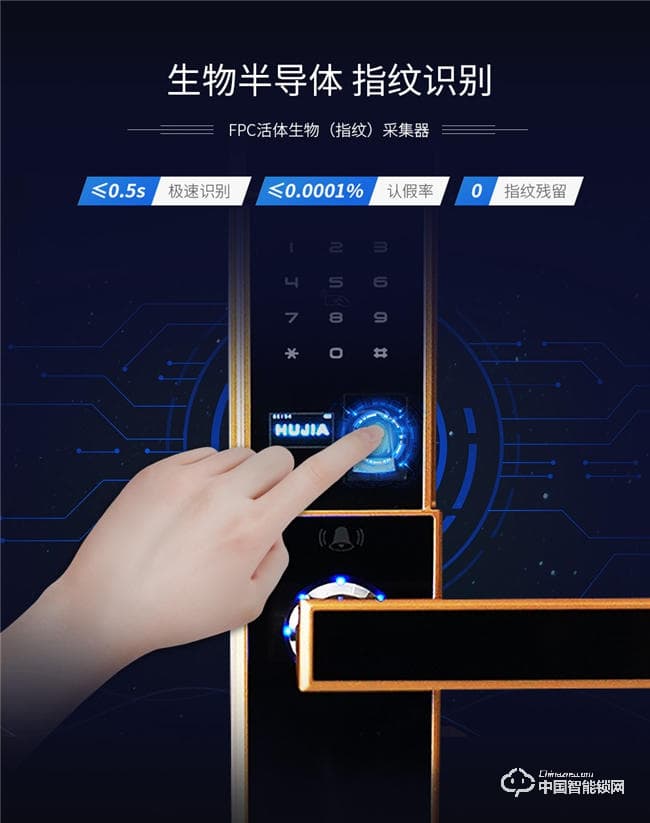 滬家智能鎖 防盜門智能鎖酒店電子密碼鎖M580