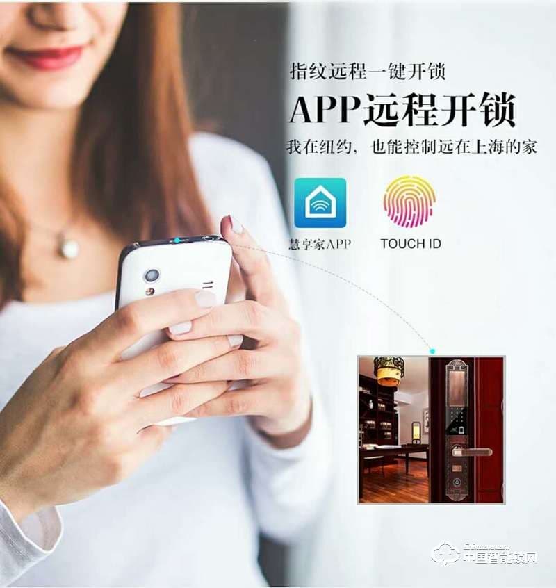 智得利智能鎖 滑蓋指紋密碼鎖 防盜門(mén)智能鎖A-330