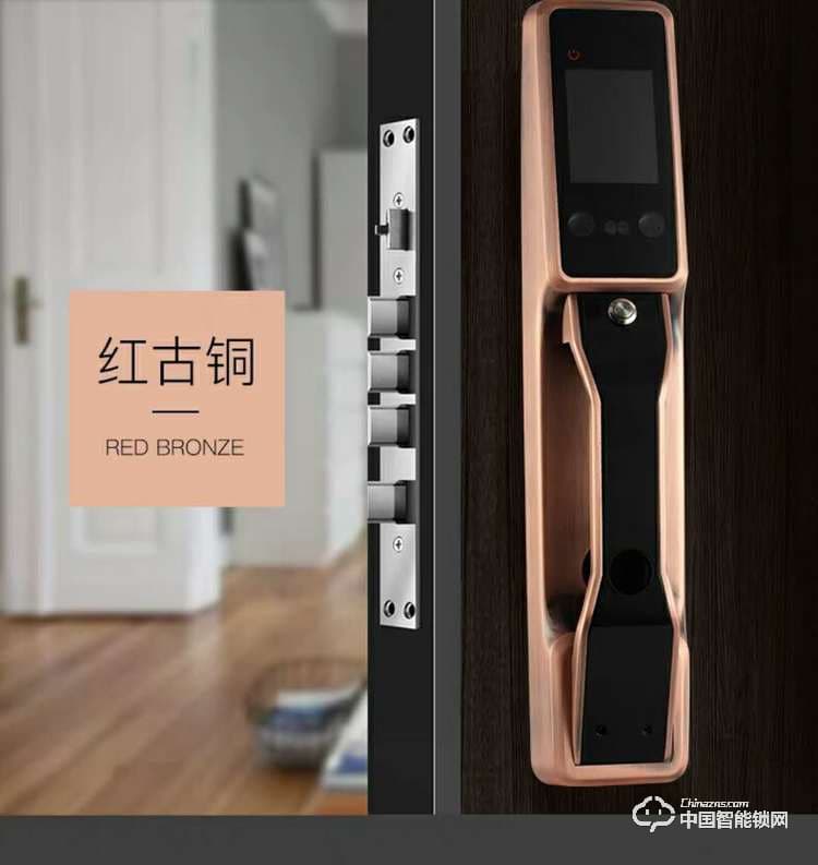 智得利智能鎖 人臉識(shí)別智能鎖 家用電子密碼鎖A-098