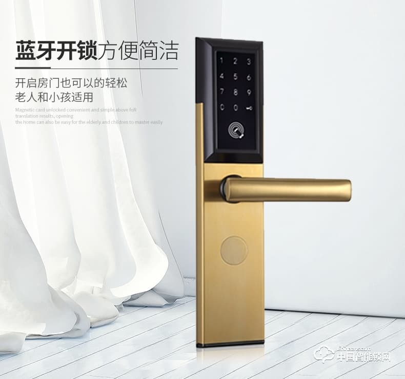 飛黃智能鎖 HLM811藍牙門鎖觸摸密碼鎖