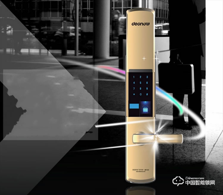 德帝諾智能鎖 8808D遠(yuǎn)程報警智能指紋鎖