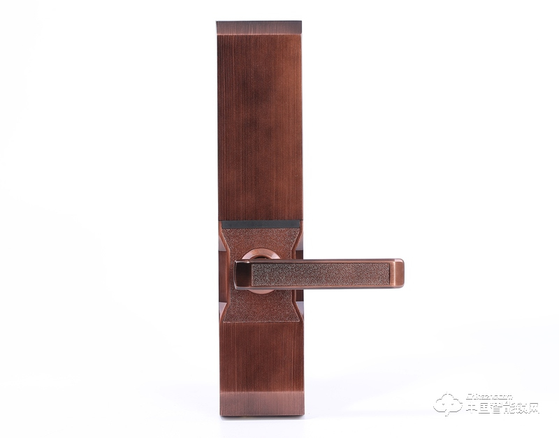 賽福洛克指紋鎖 紅古銅滑蓋指紋密碼鎖