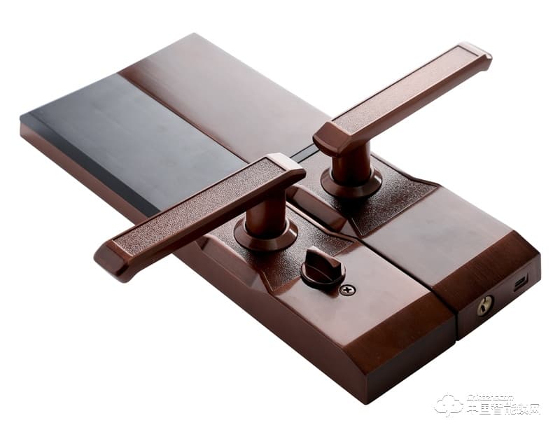 賽福洛克指紋鎖 紅古銅滑蓋指紋密碼鎖