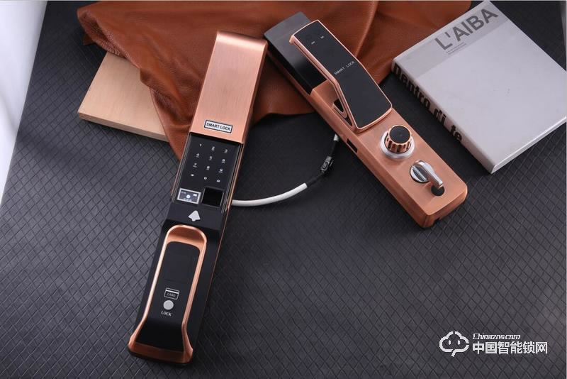 埃菲斯智能鎖 全自動(dòng)指紋鎖 推拉式防盜門(mén)智能鎖D8