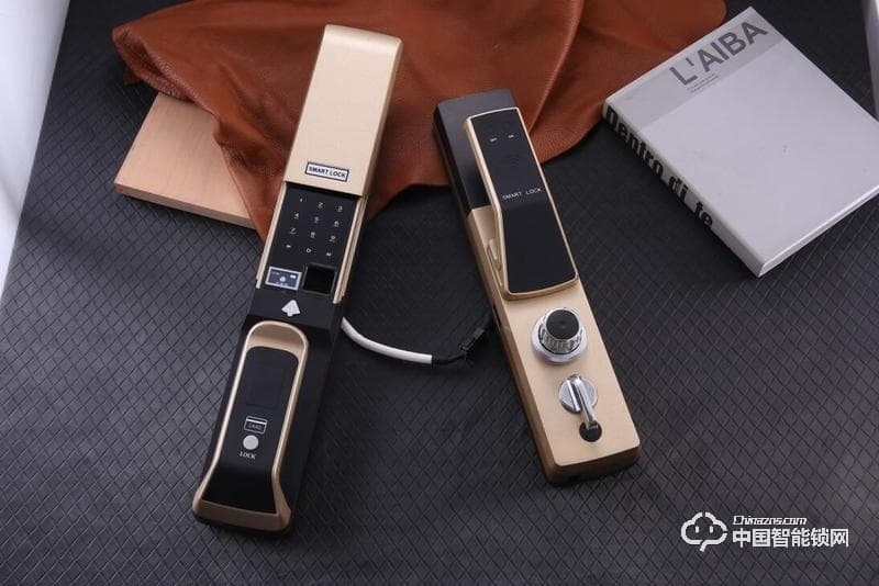 埃菲斯智能鎖 全自動(dòng)指紋鎖 推拉式防盜門(mén)智能鎖D8