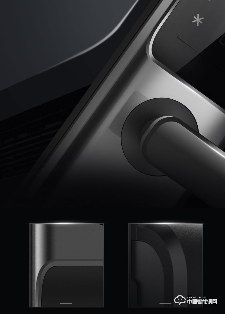 西勒奇指紋鎖 Q6家用防盜門密碼鎖自動上鎖