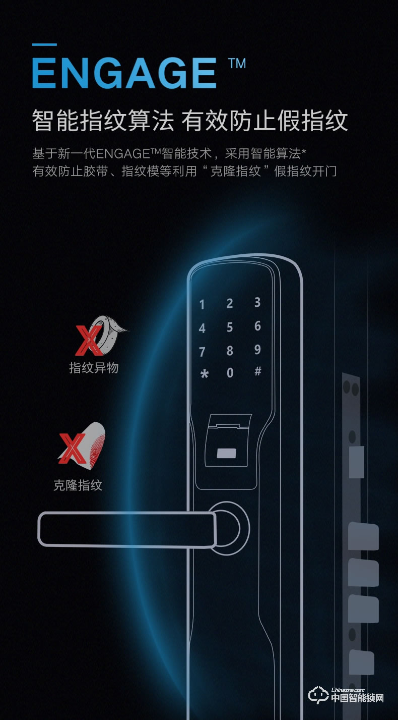 西勒奇指紋鎖 SE201V防盜門鎖