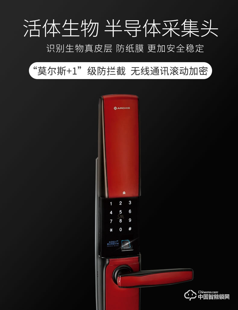 雅潔智能鎖  AJ2041-01門鎖智能鎖電子門鎖