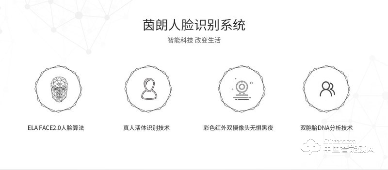 茵朗智能鎖 人臉識別智能鎖EF08