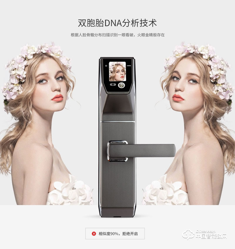 茵朗智能鎖 人臉識別智能鎖EF11