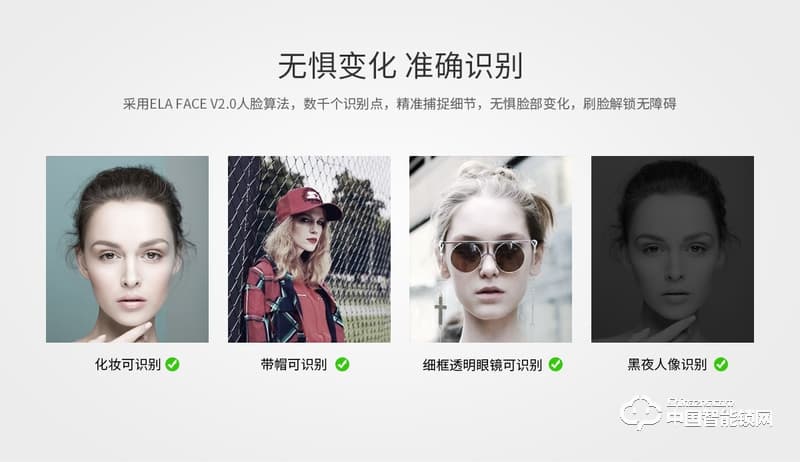 茵朗智能鎖 人臉識別鎖EF16