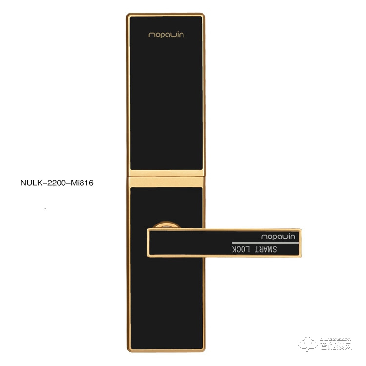 蕙立指紋鎖 NULK-2200-Mi816滑蓋智能鎖