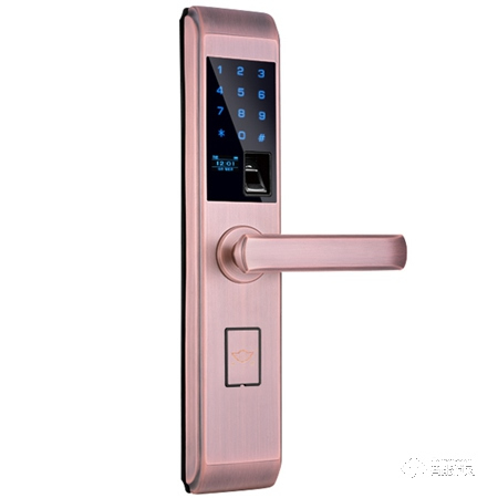 華鷹智能鎖 直板指紋鎖 家用防盜電子密碼鎖