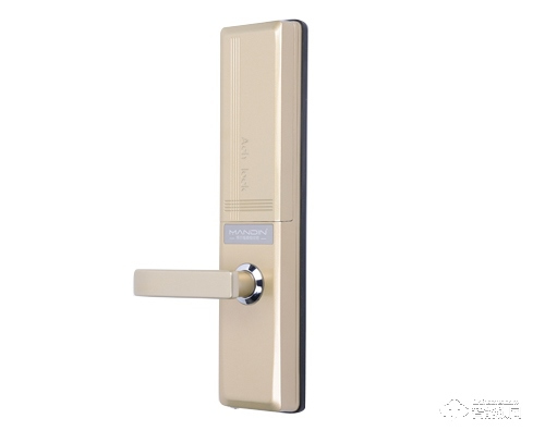 曼迪尼智能鎖 滑蓋電子指紋密碼鎖