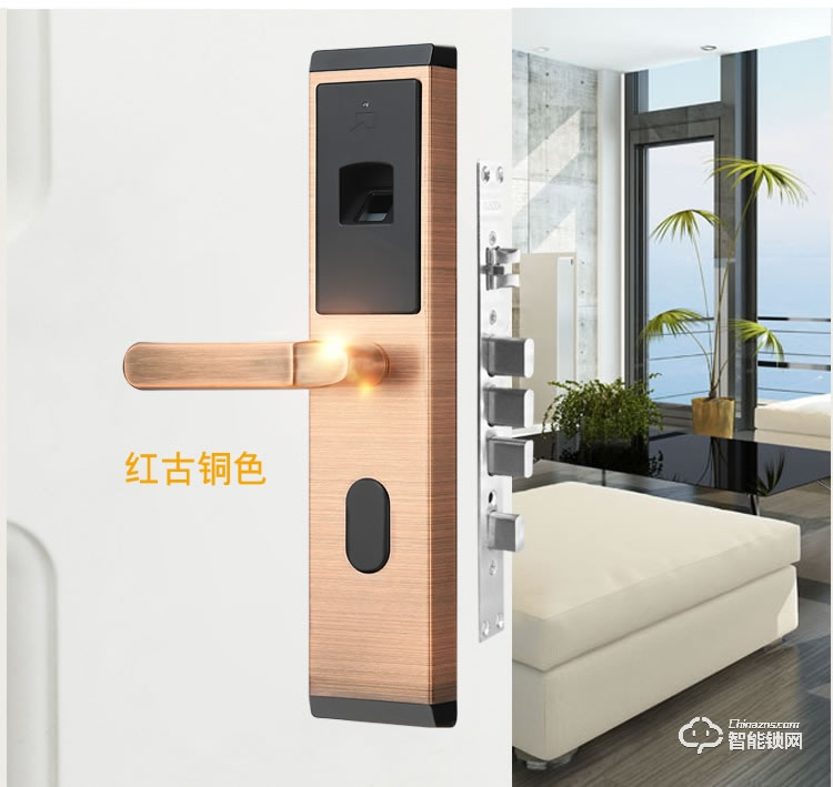 安諾斯智能鎖 安諾斯智能密碼門鎖660指紋鎖