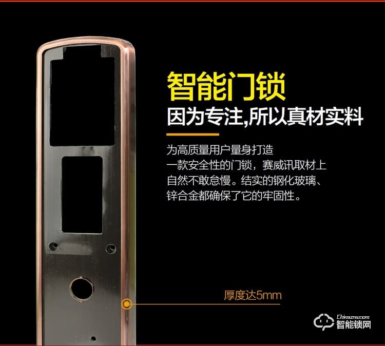 安諾斯智能鎖 智能鎖指紋密碼門鎖ANS600