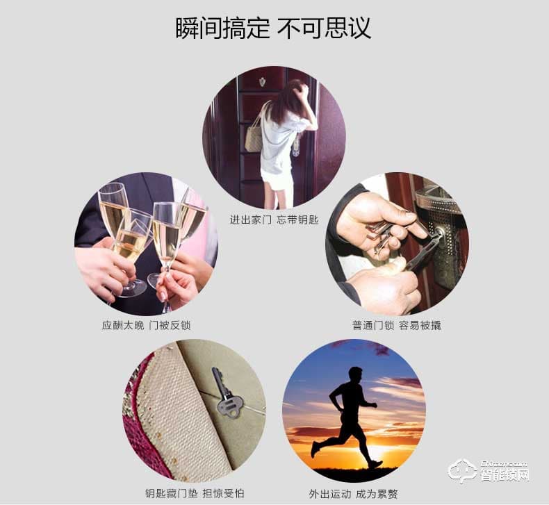 邁得豪智能鎖 MDH-M5 指紋鎖 防盜門電子刷卡鎖