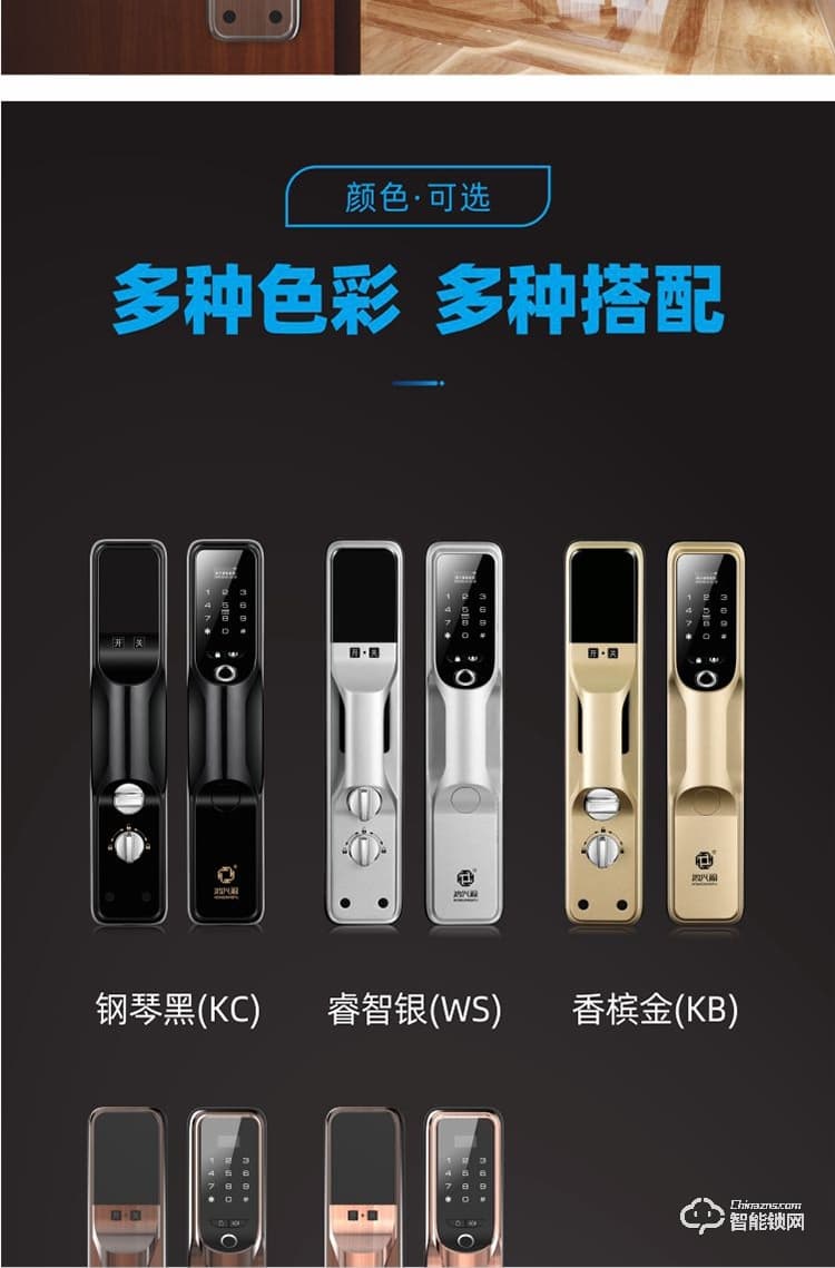 鴻興福智能鎖 A9002全自動智能指紋鎖