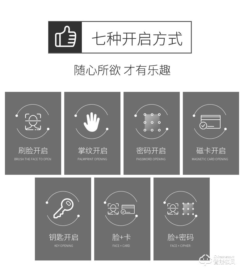 威士迪智能鎖 指紋鎖家用防盜大門鎖