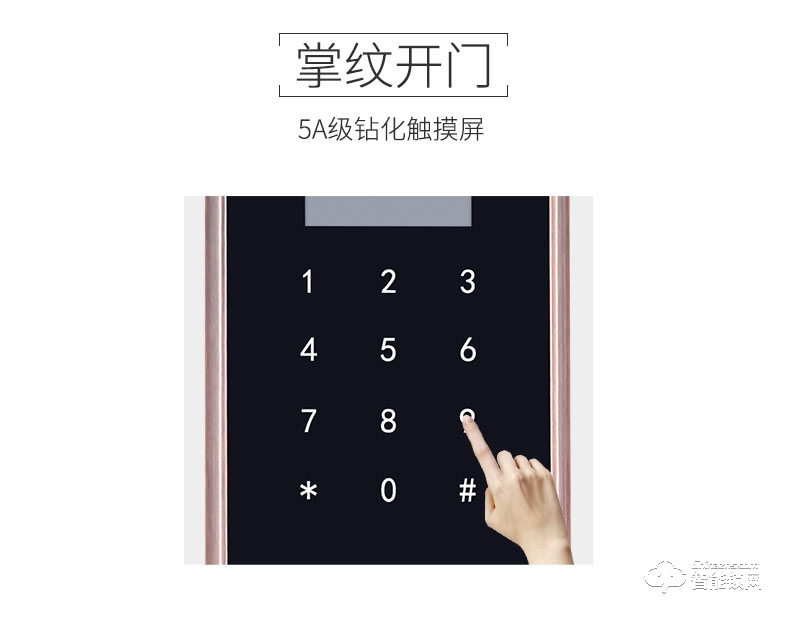 威士迪智能鎖 人臉識別鎖電子智能鎖