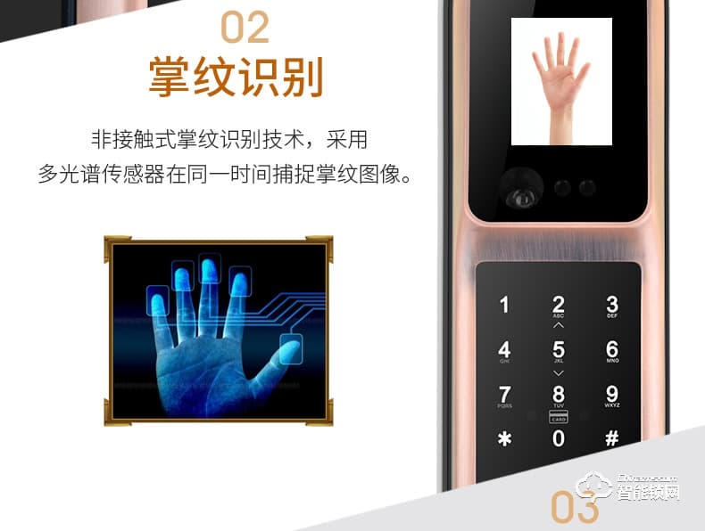 祖程智能鎖 感應鎖智能刷卡電子鎖